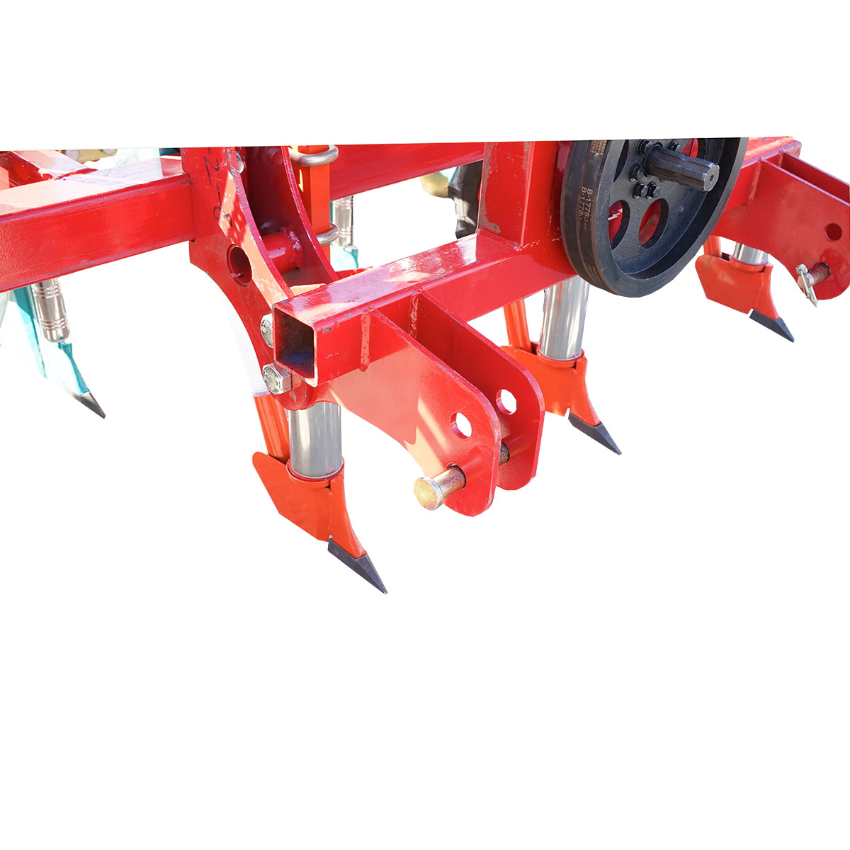 4 sector corn planter with Konig Tractors exhaust