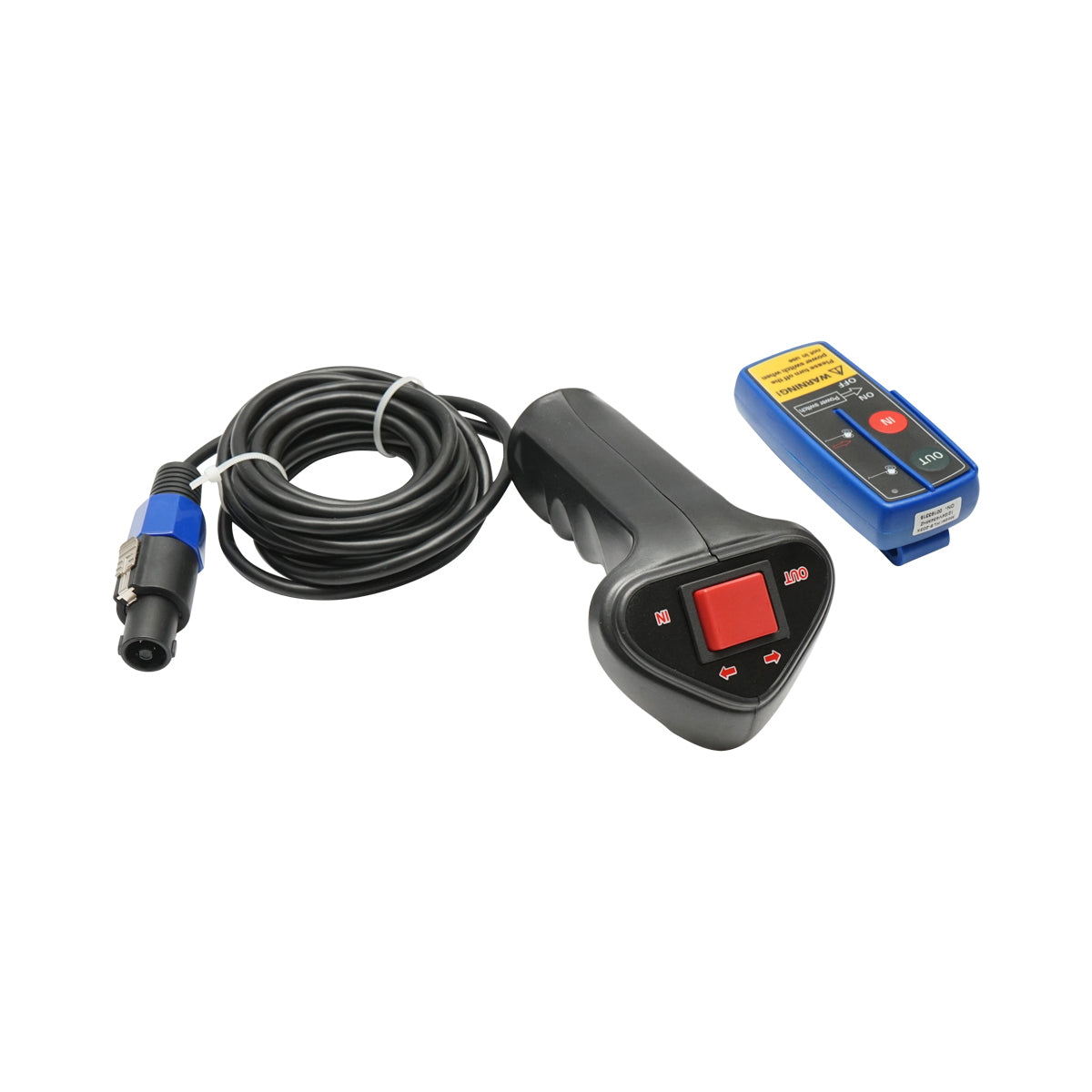 12V electric winch with remote control, 6.5 hp, 6.1T (13500lbs) steel cable 9x24m solenoid 400A Breckner Germany