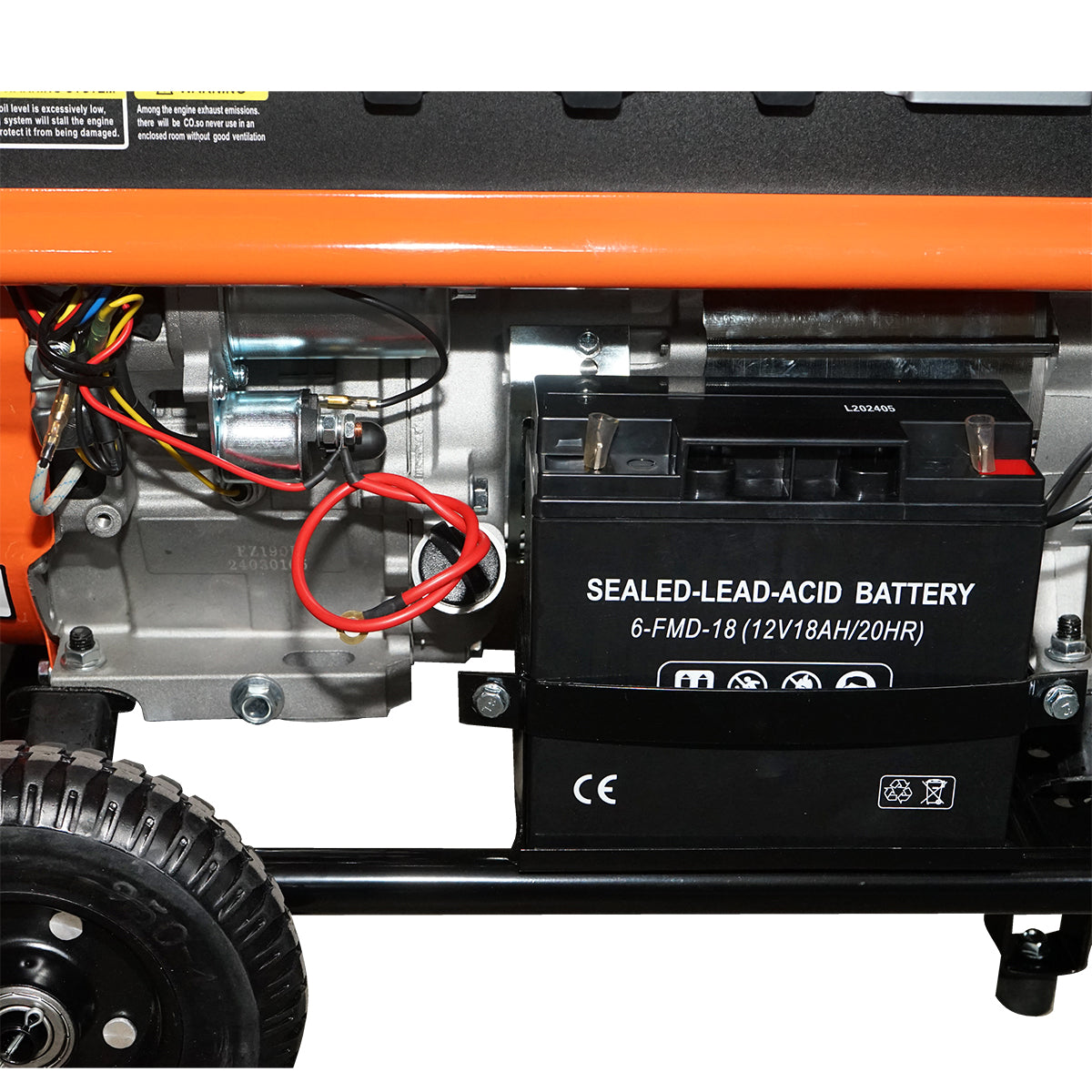220V electric generator, 5.5KW gasoline Thor