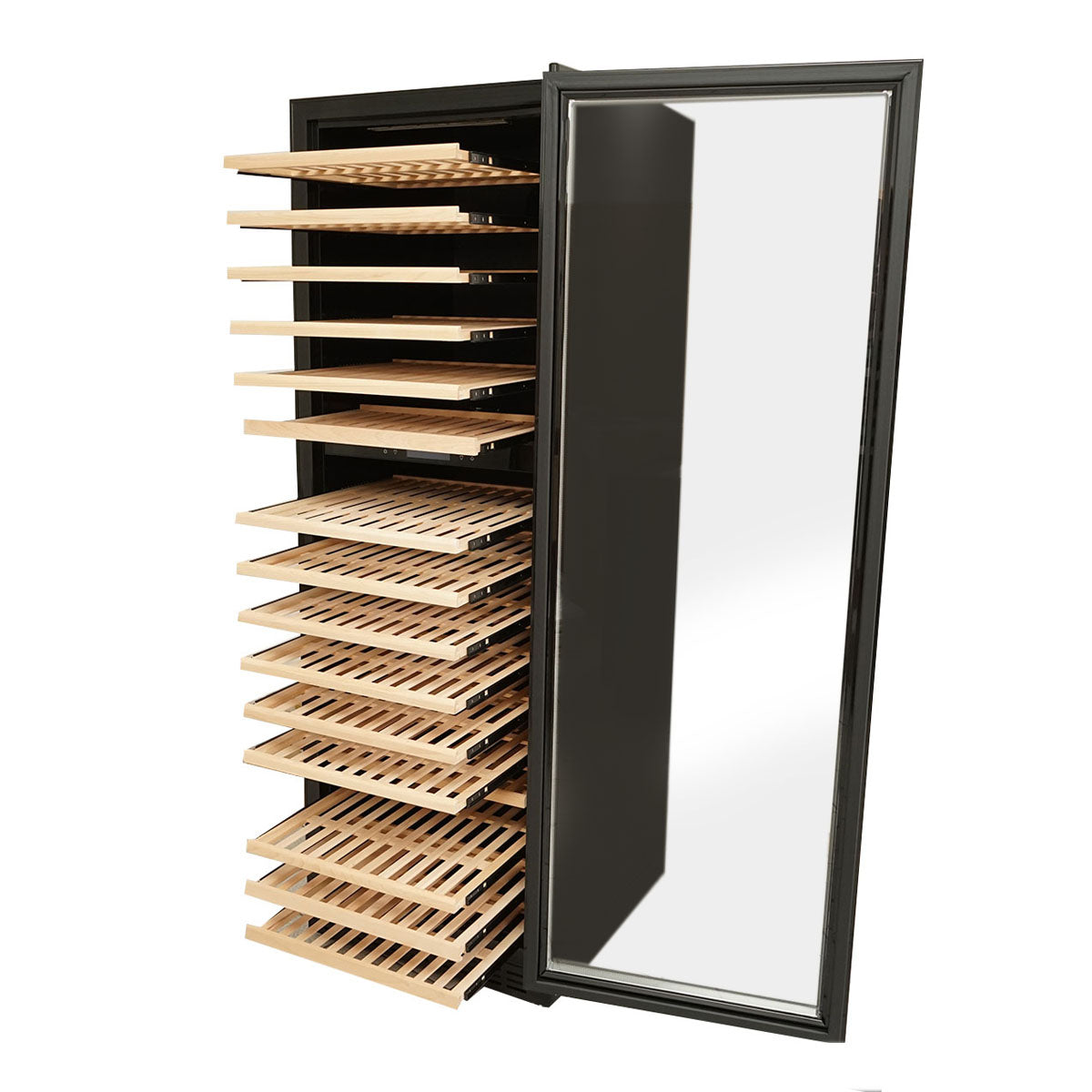 Wine cooler, capable of holding 168 bottles, built-in