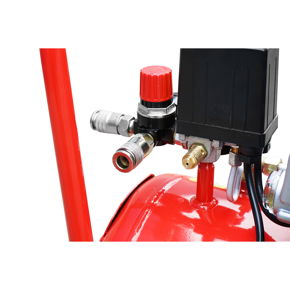 24L air compressor power 1.5kW/2HP maximum pressure 8 Bar, air intake volume 184L Breckner Germany