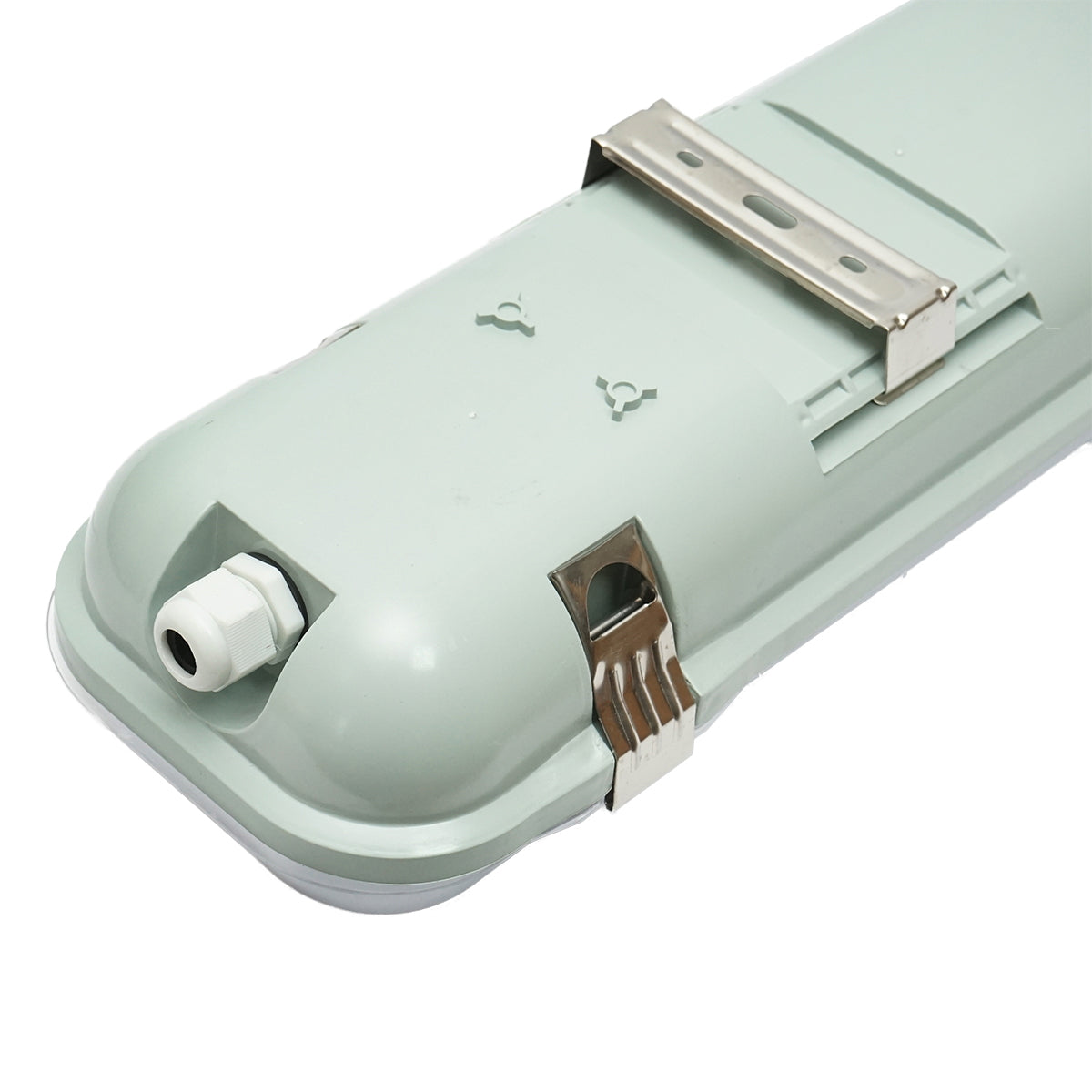 LED lighting fixture fluorescent 2x36W, 220V, 1270x130x90mm IP65 Breckner Germany