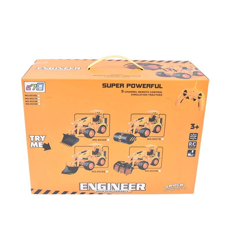 Front loader toy with remote control 678