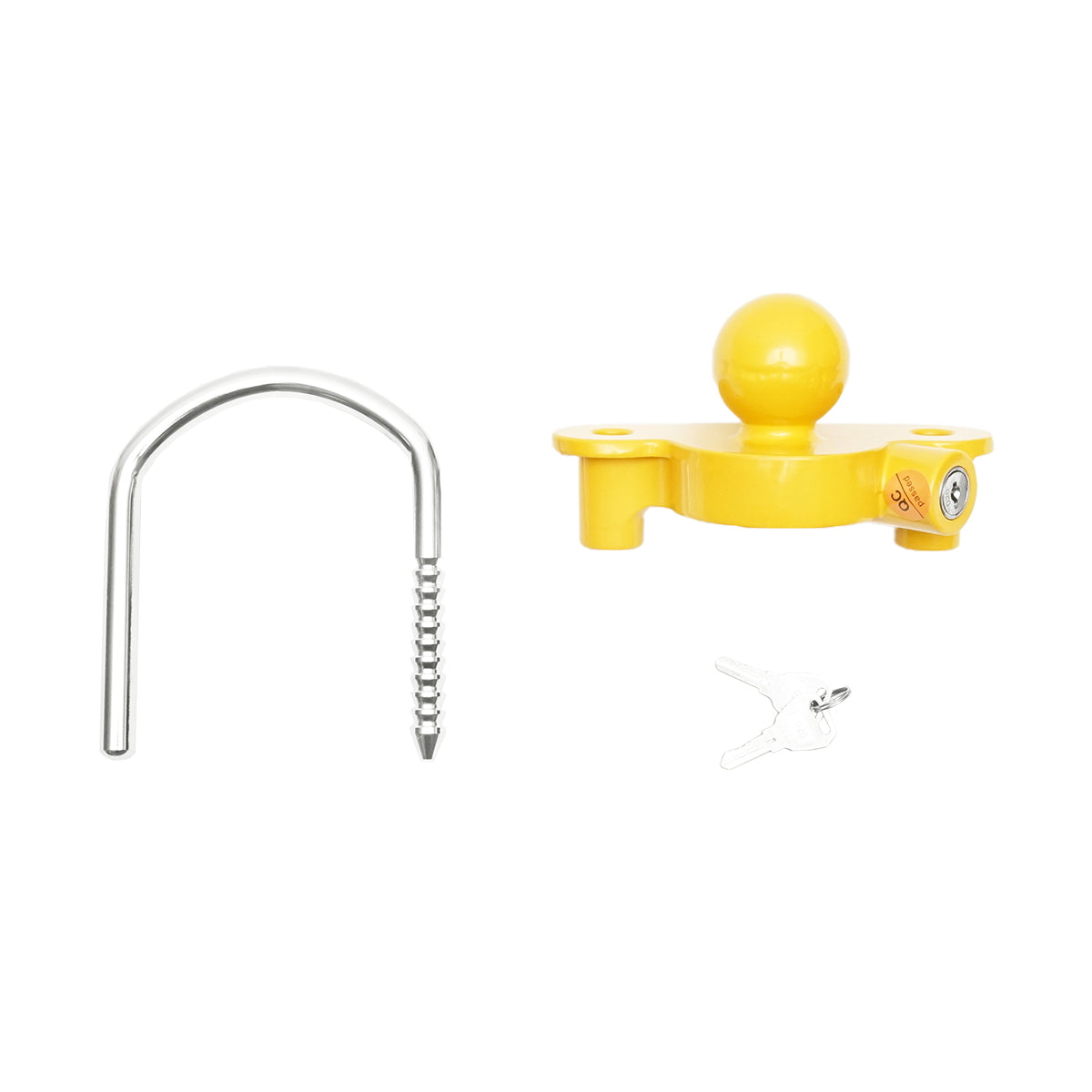 Universal anti-theft for trailer couplings with key Breckner Germany