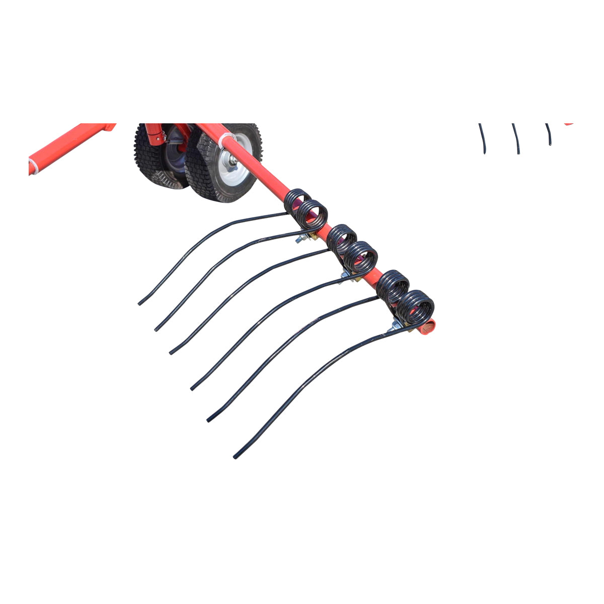 Spider type rotary rake with a working width of 2.80m, required power 20-80HP with 6 arms, 280Kg Konig Traktoren