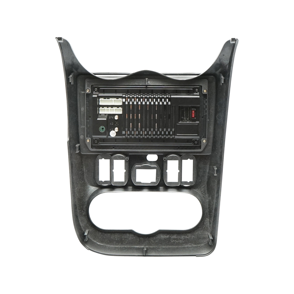 Central console, silver with GPS for Dacia Logan, Sandero, Duster