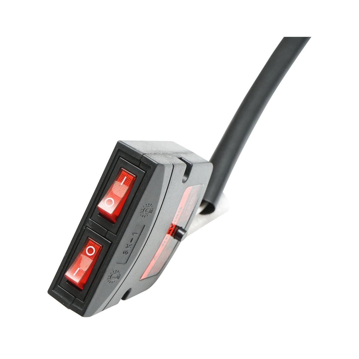 12V lighted beacon ramp with 22 yellow light modules 1180x210x64mm Breckner Germany