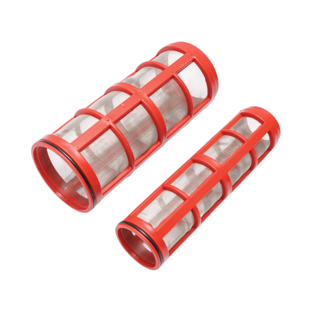 Transparent herbicide filter with 2 sieves and self-cleaning valve, 32mm connection