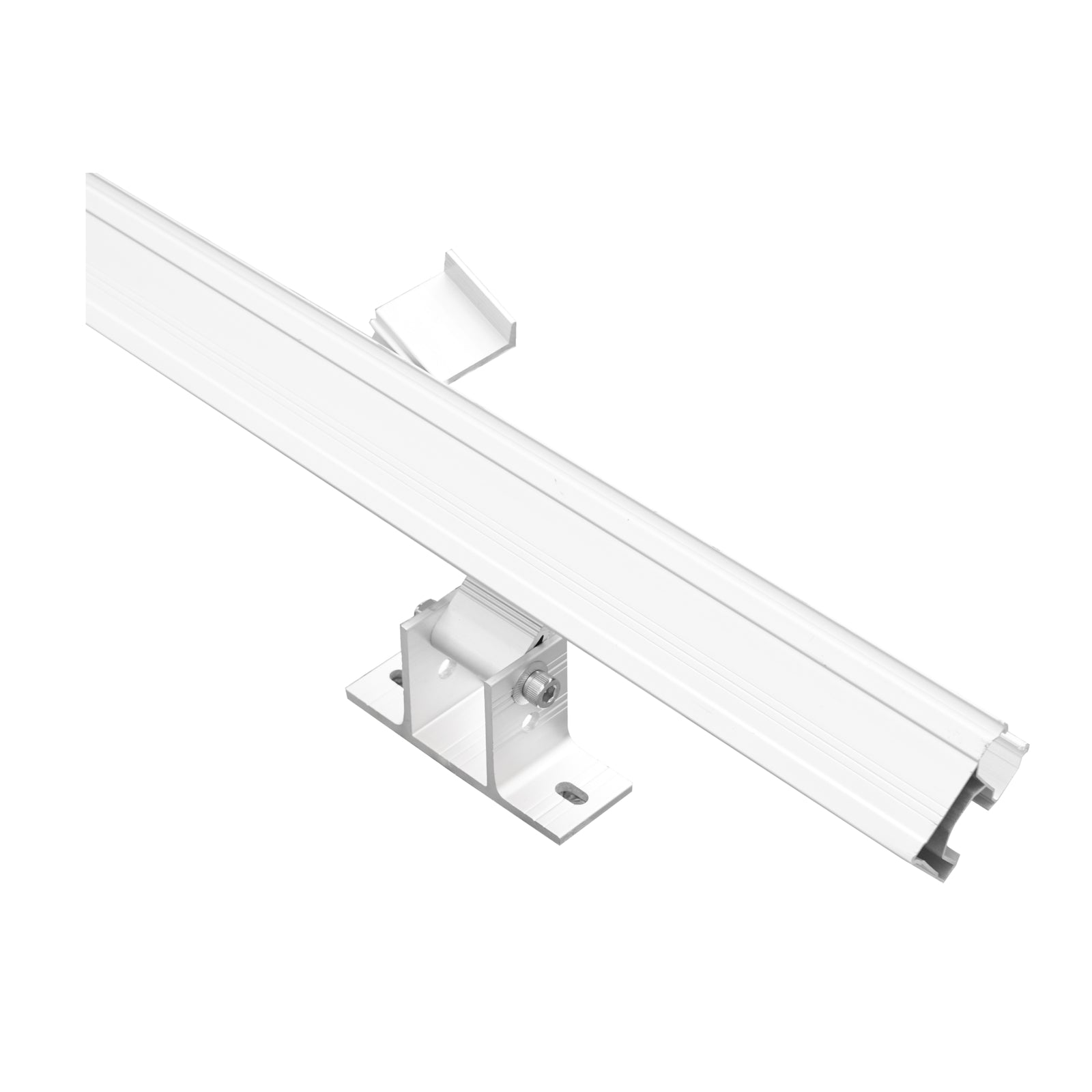 Complete mounting system, roof structure for 4 photovoltaic solar panels with adjustable angle 15-30 degrees Breckner Germany