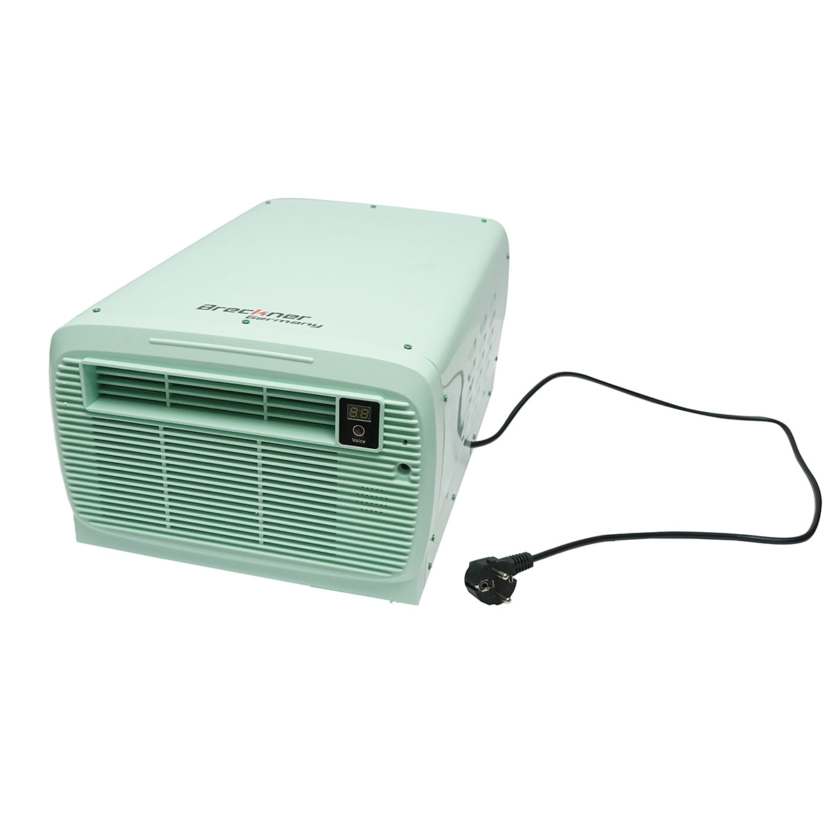 Portable air conditioner 2224 BTU, 280W, 220V with dehumidification function, ventilation, remote control, voice commands, installation kit included Breckner Germany