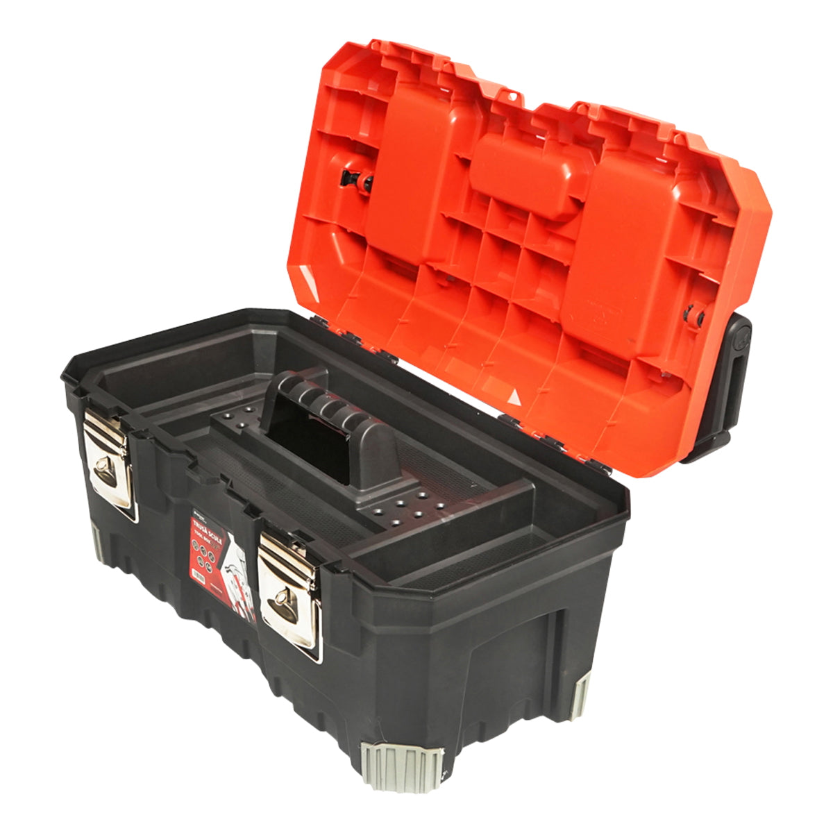 Professional tool box with aluminum handle 560x300x277mm Breckner Germany