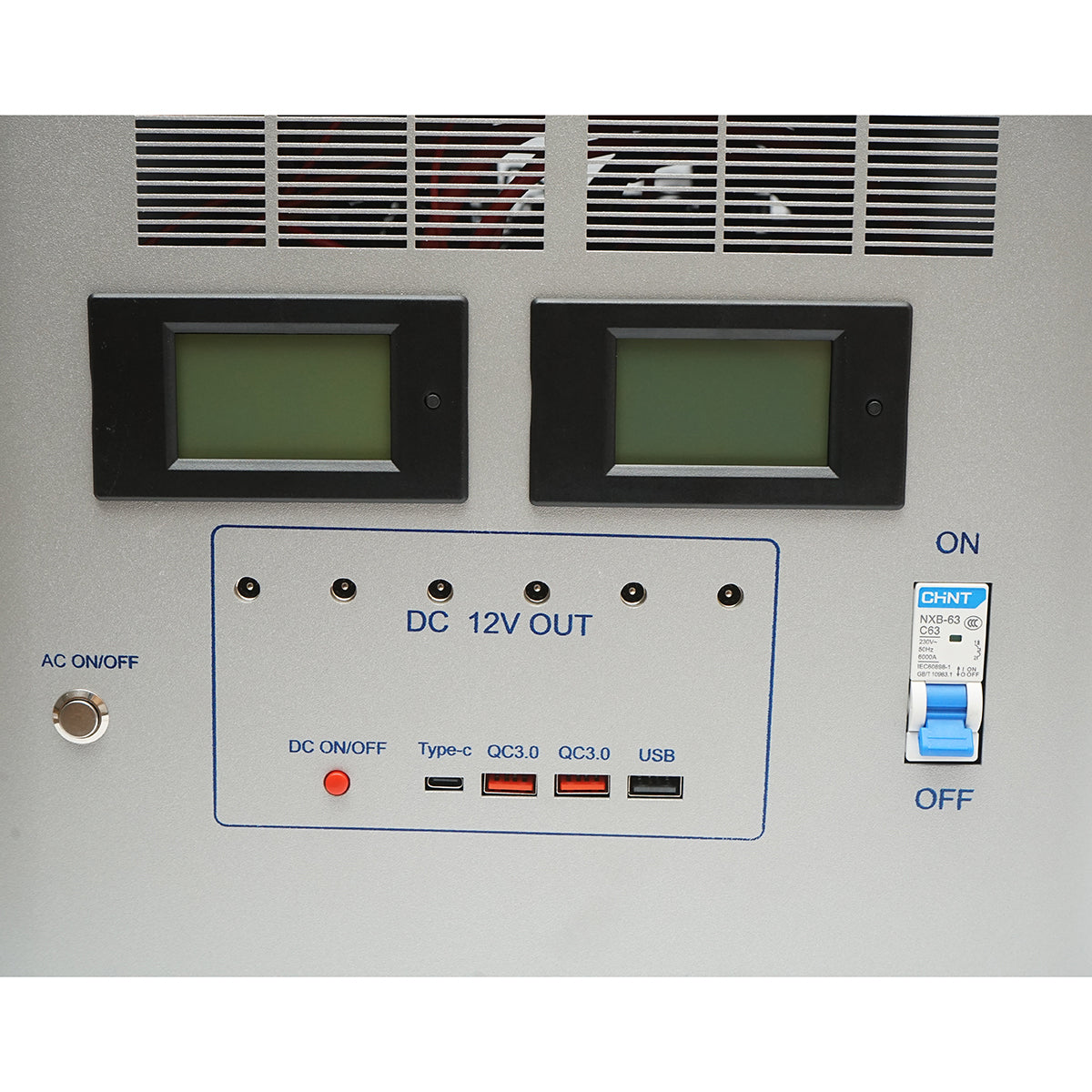 Portable station 2000W with LifePO4 battery 2016Wh, 2 LED bulbs 3W and 200W solar panel