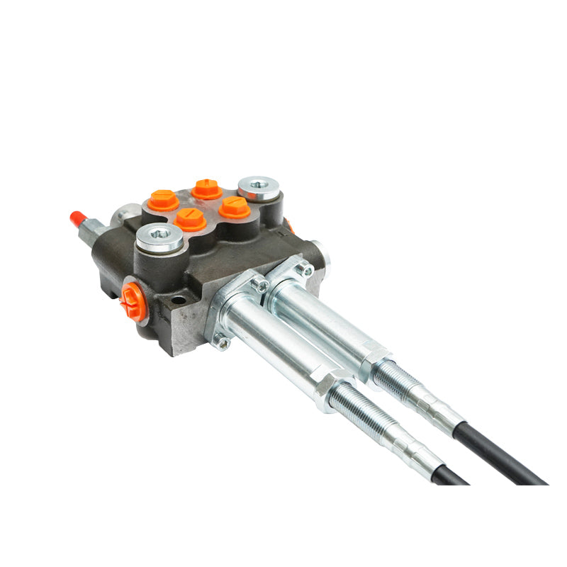 Hydraulic distributor with joystick, cable length 2m, pressure 250 bar, flow rate 40L/min Breckner Germany