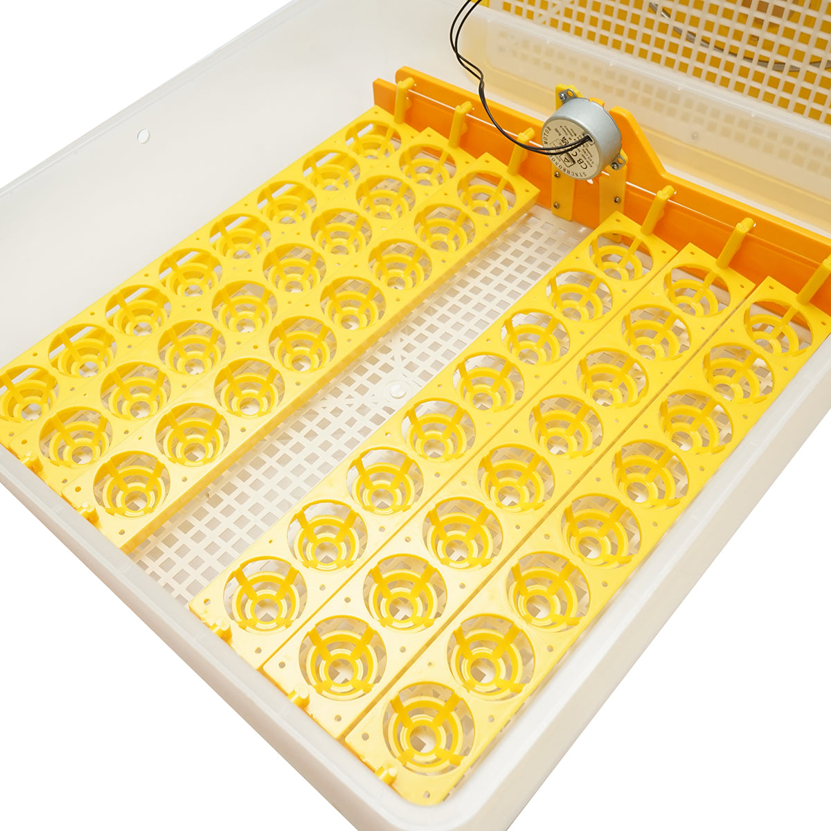 Automatic incubator 48 eggs 80W, 12V-220V, automatic rotation, temperature control, humidity, electronic display