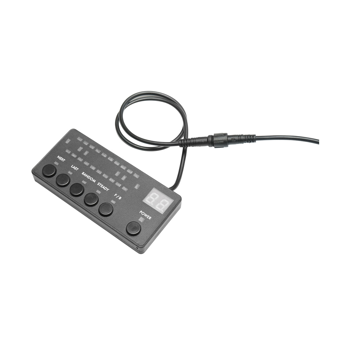 12V lighted beacon ramp with 26 yellow light modules 1440x143x43mm Breckner Germany