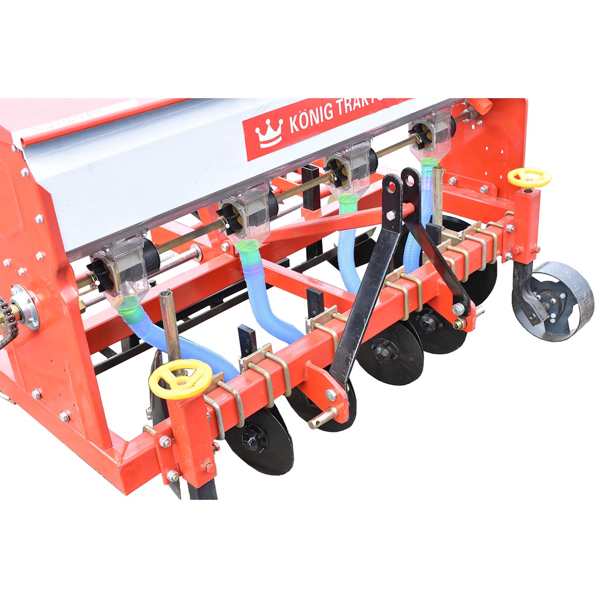1.4m width grinding machine with fertilizer bunker Konig Traktoren