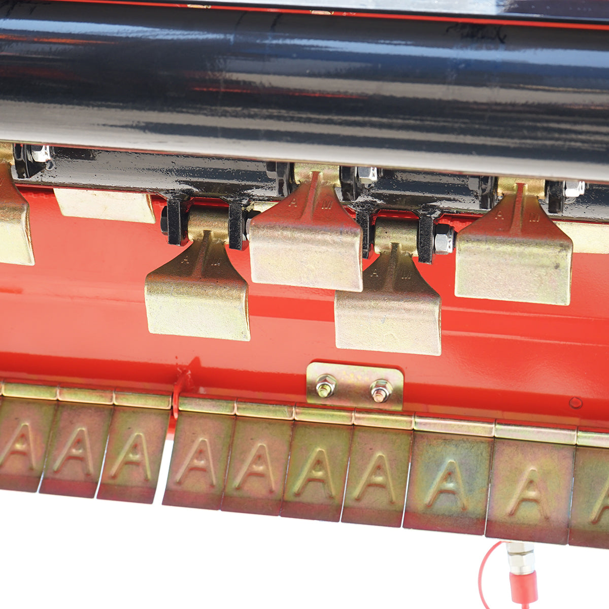 Vegetable waste shredders with a 45-65 HP motor, working width of 1.65m, Breckner Germany