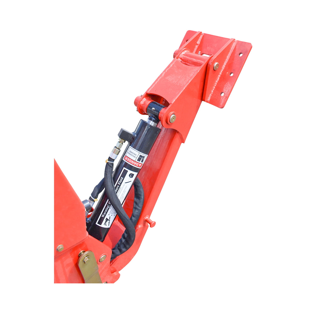 Excavator arm for tractor 25-50HP, 180-degree rotation, digging depth 2.2m, 415Kg Breckner Germany