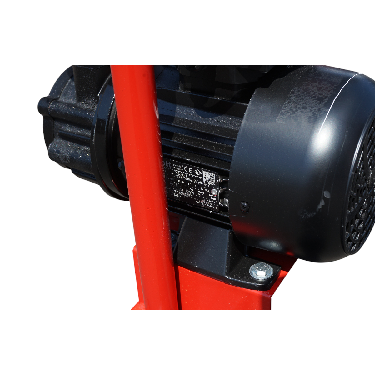 Milking machine for cows, 1 post, 30L aluminum tank with vacuum in frame (Breckner Germany)