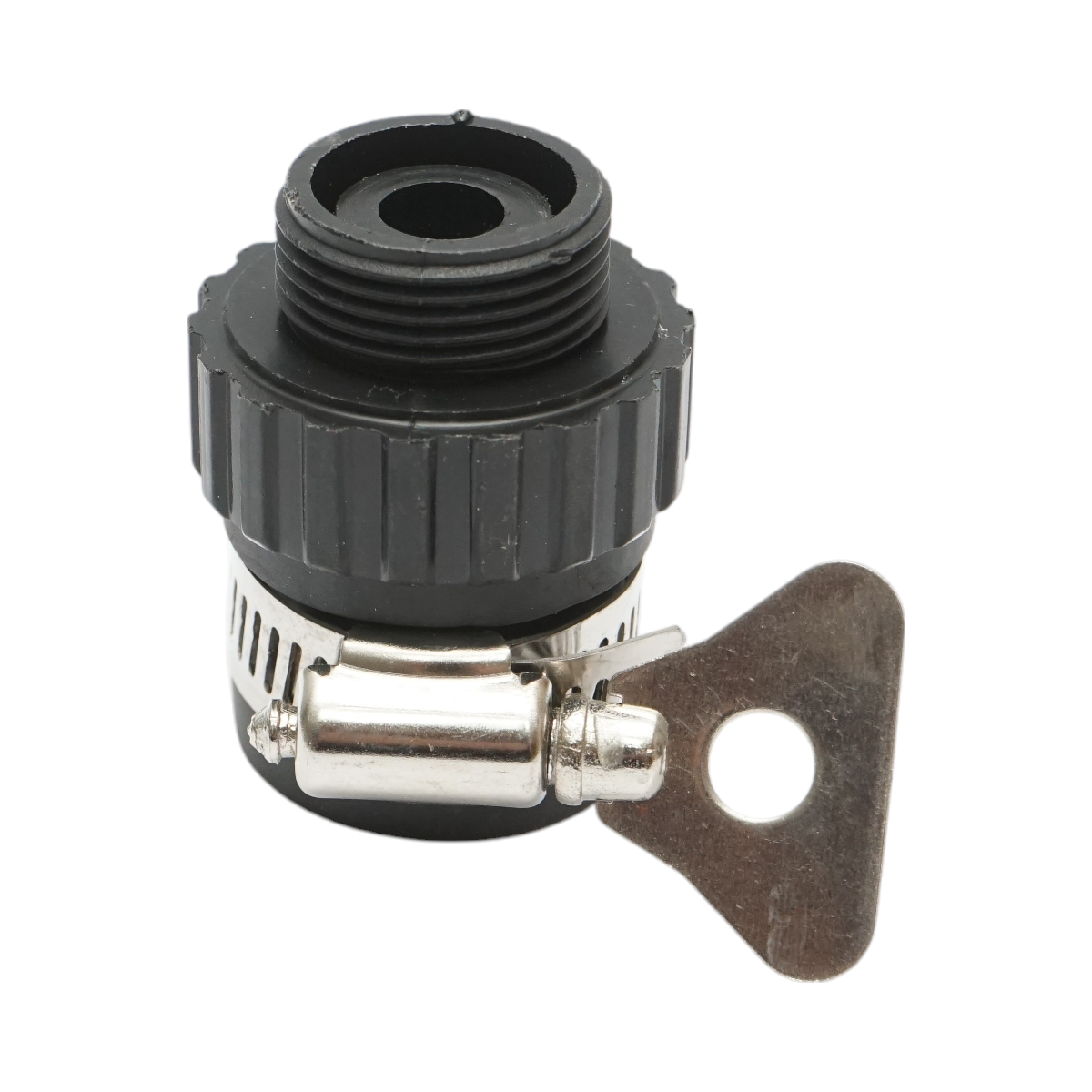 Complete drip irrigation kit with 25m hose, timer, nozzles, connectors, 100 fixing stakes