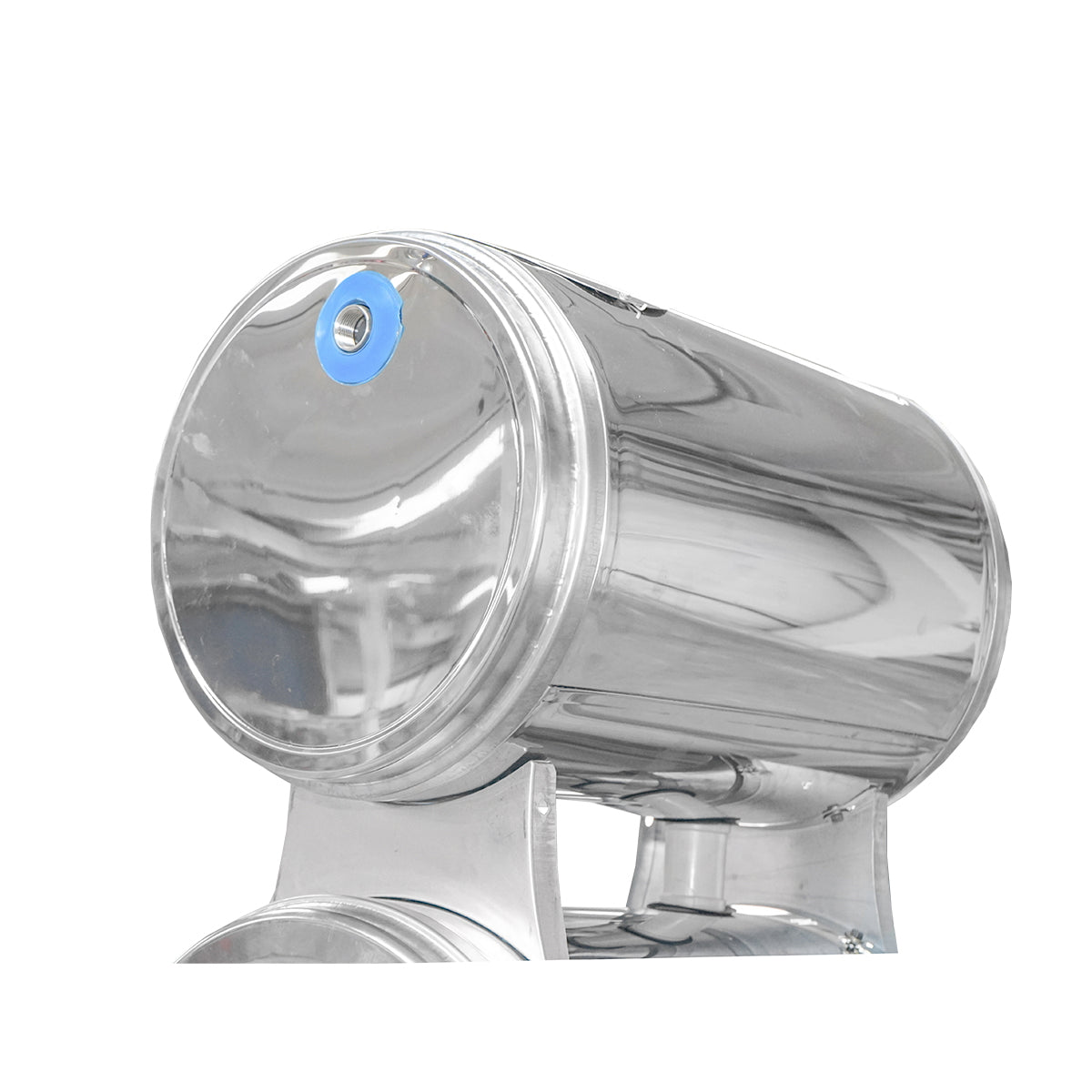 Unpressurized stainless steel solar panel with 30 tubes for hot water, 210L boiler, 2020x2200x1820mm Breckner Germany