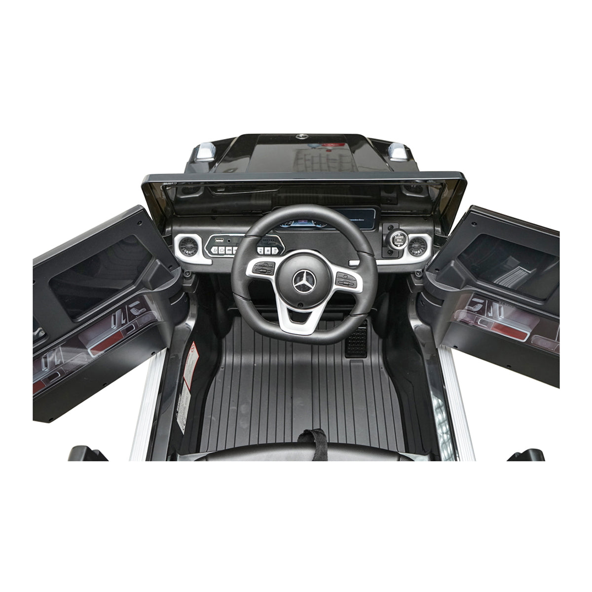 Electric car with 6V/7Ah battery and remote control for kids Mercedes G500 JJ2077 black