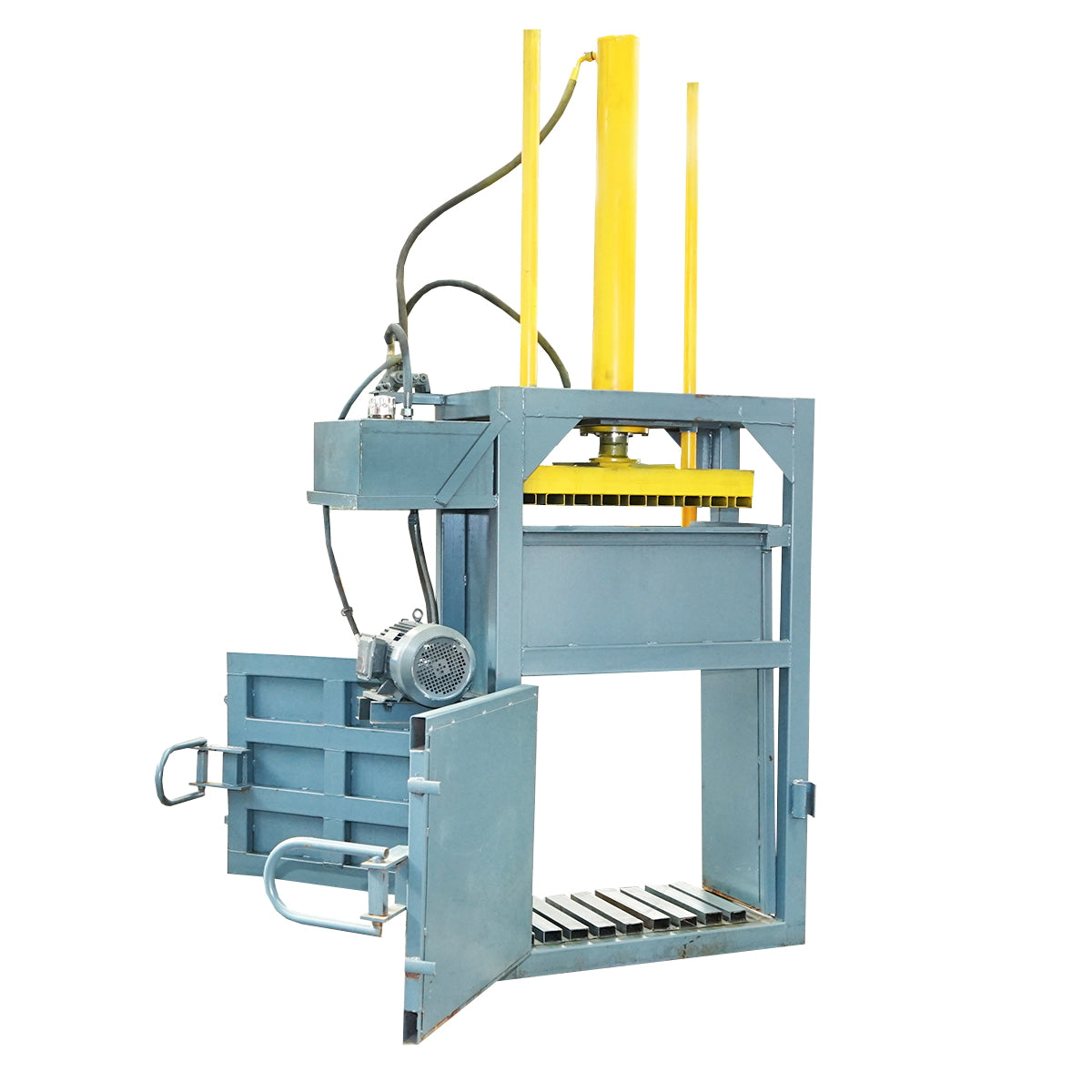 Cardboard press 380V/7.5kW, capacity 60-100Kg, piston length 1000mm