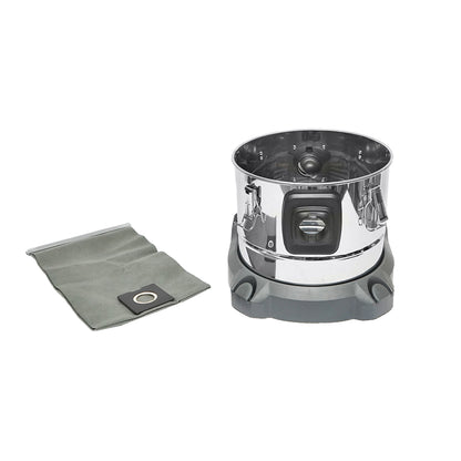 Professional industrial vacuum cleaner volume 38L 220V 1600W stainless steel body Breckner Germany