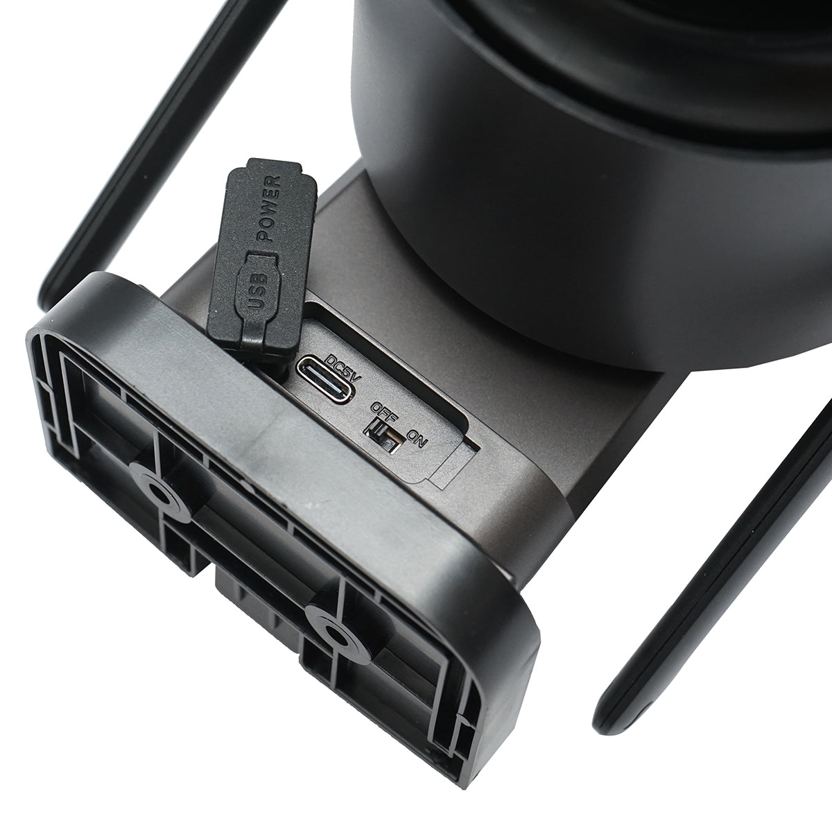 4 MP dual lens surveillance camera with 7.6W solar panel, fast charging 18650 battery, 2.4 GHz WIFI, 360 degree PTZ rotation with motion sensor, human detection PIR, alarm, night vision and iCSee application