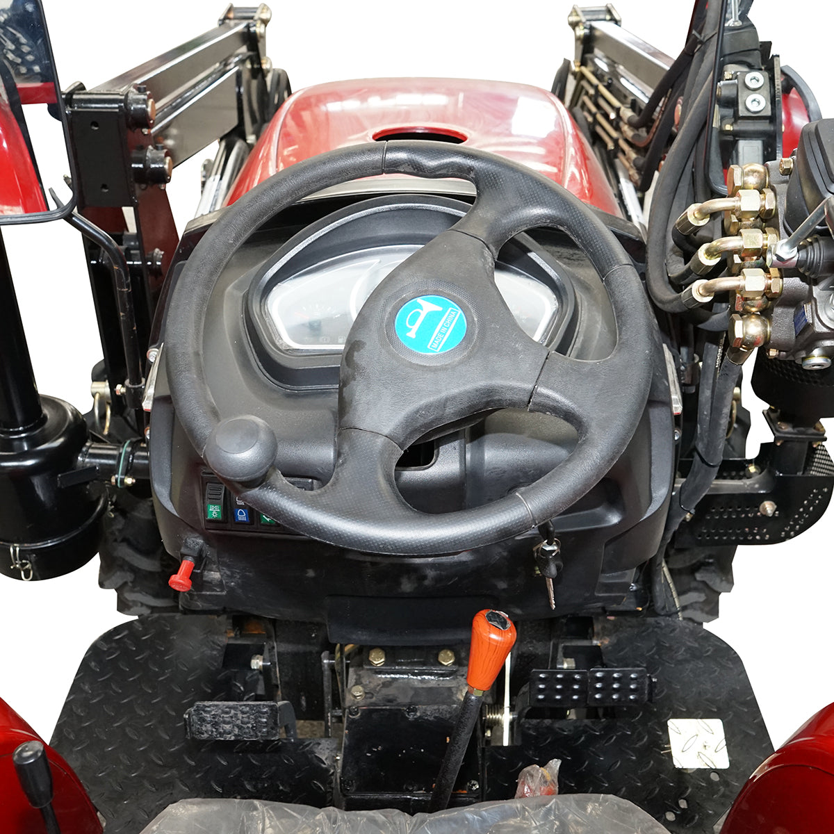 Tractor 35HP 4x4, semi-cabin with KONIG TRAKTOREN 354 front loader