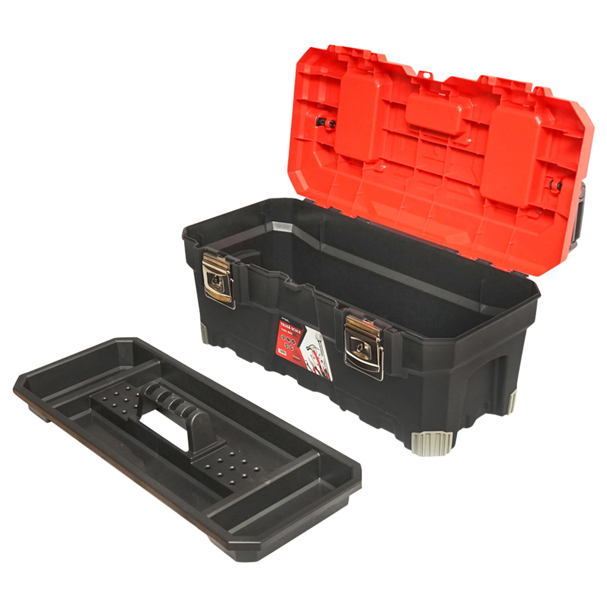 Professional tool box with aluminum handle 676x314x300mm Breckner Germany