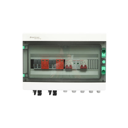 5KW photovoltaic solar system with 6.2KW hybrid inverter, OFF-GRID 220V, LONGI 410W panels and 200AH batteries with Breckner Germany roof mounting system.