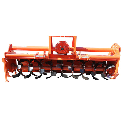 Agricultural tiller with a working width of 220 cm, 54 blades, three-point hitch, including a clutch drive shaft Baisan.