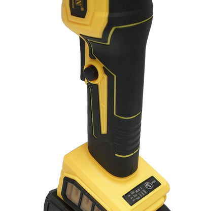 Cordless angle grinder with lithium battery 21V/4Ah, brushless motor, 3 speed settings, disc diameter 115mm Crownman