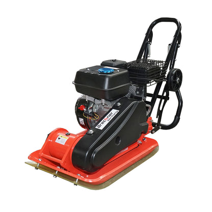 C90-B plate compactor with a working surface of 540x420mm, standard euro 5 engine, 196CC/6.5HP, 5500 RPM, 80Kg Breckner Germany
