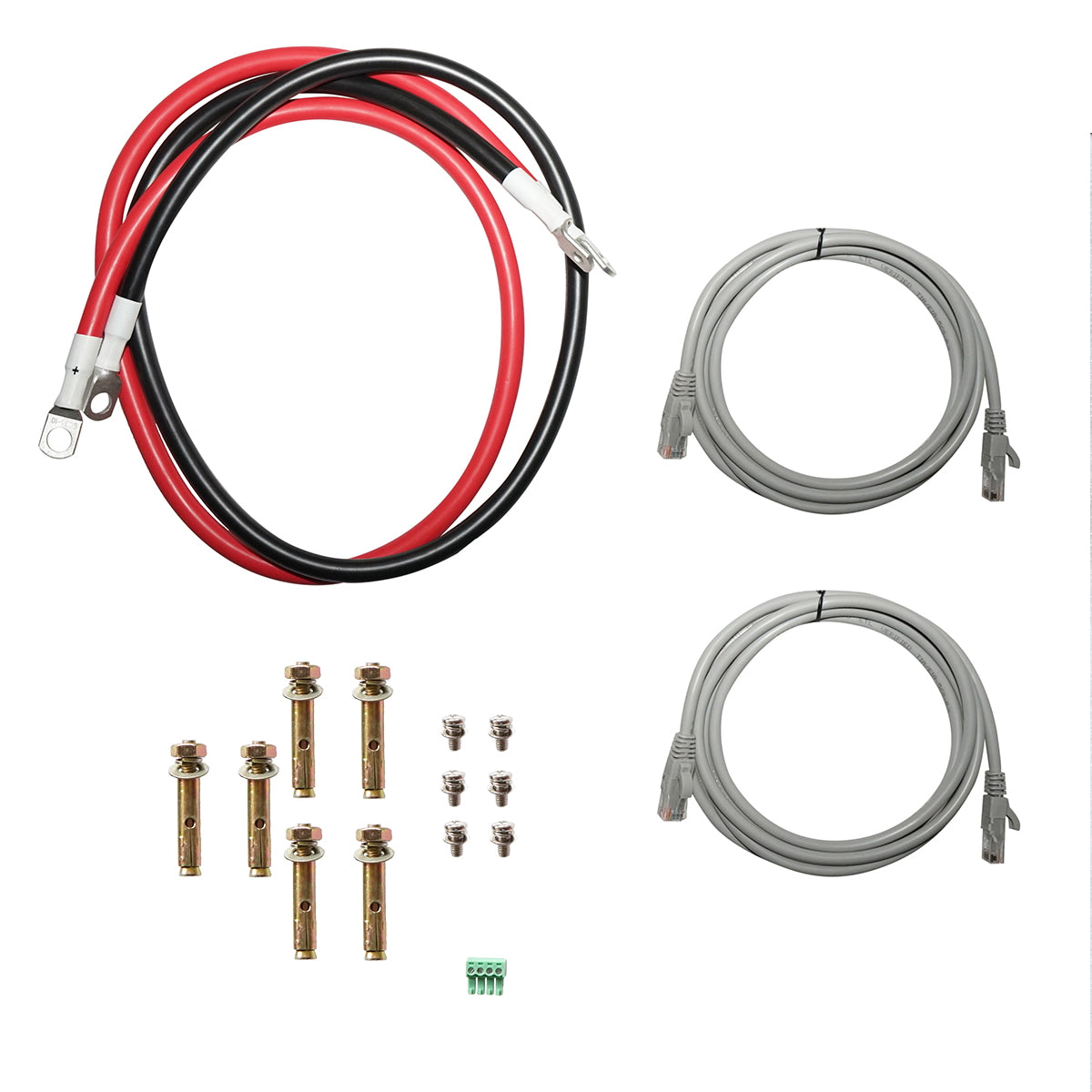 Li-ion LifePo4 Battery 25.6V, 100Ah with BMS, deep cycle, LCD display 410x370x160mm IP54 Bourget