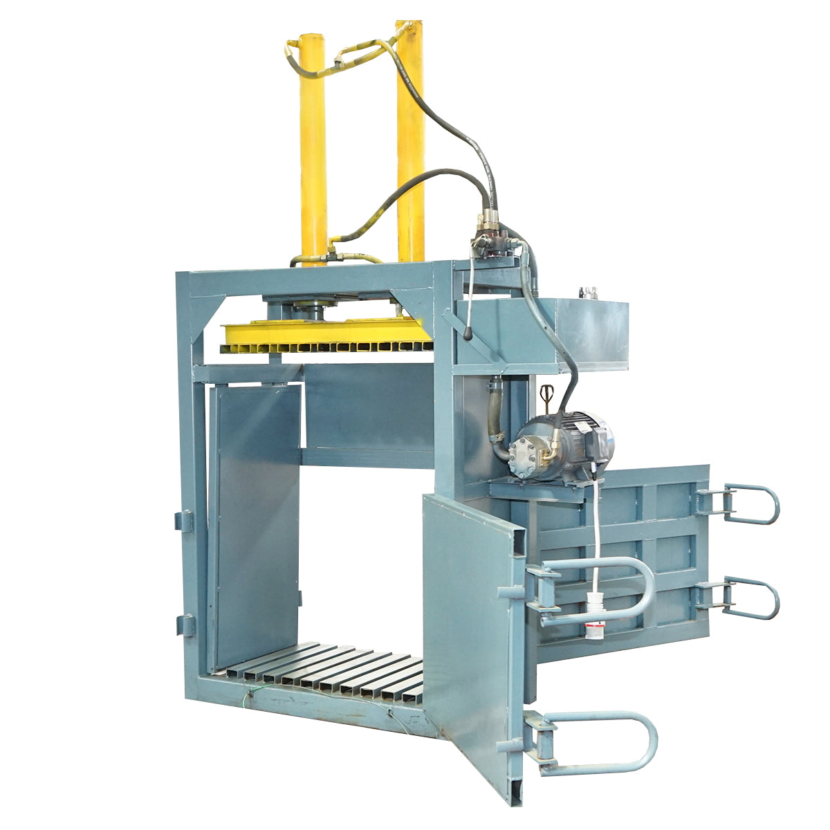 Cardboard press 11kW, capacity 130-150Kg, piston length 900mm