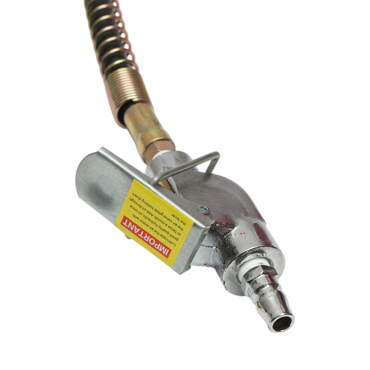 Hydraulic-pneumatic jack 12T, height 260-510mm, max pressure 8.5 bar, connection 1/4