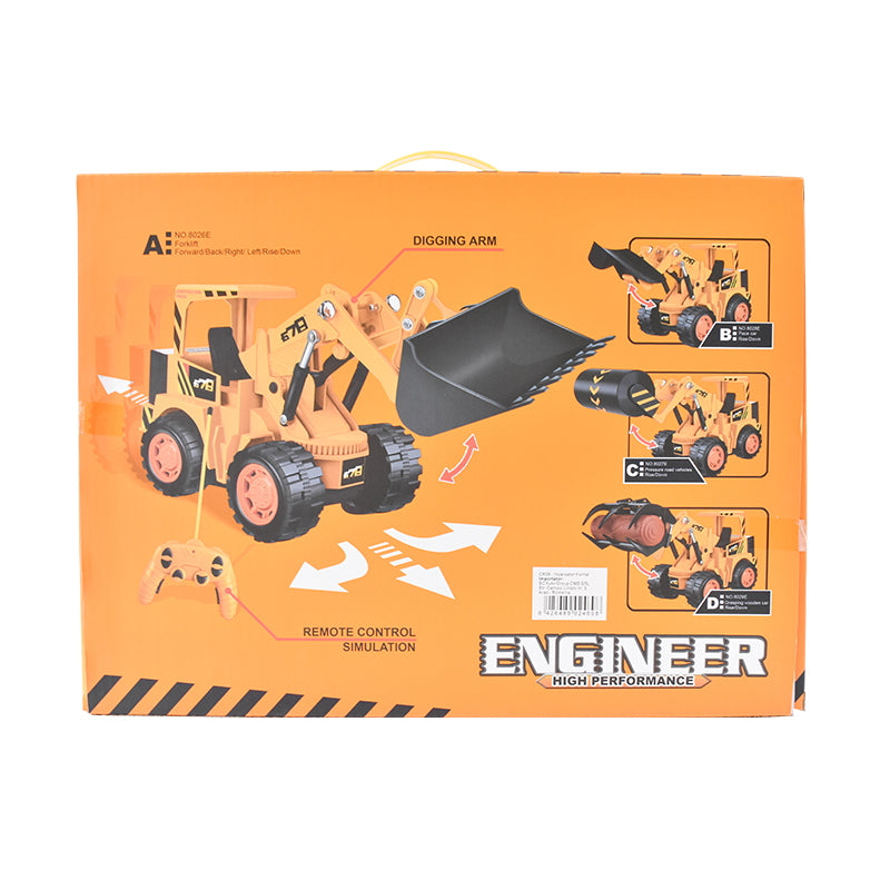 Front loader toy with remote control 678