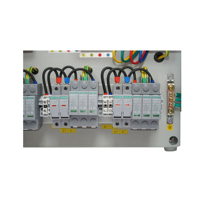 Protection fuse box equipped for 380V photovoltaic systems 20-30KW DC/AC with 6 strings 63A, IP65