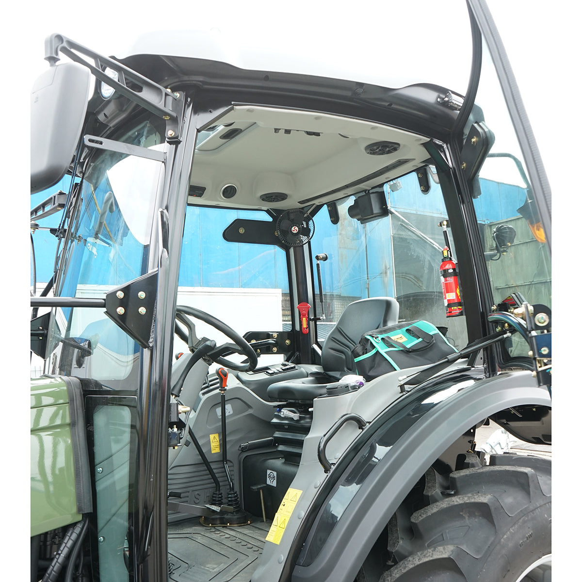 50HP cabin tractor, 4x4 registrable AGRI TRACKING 504