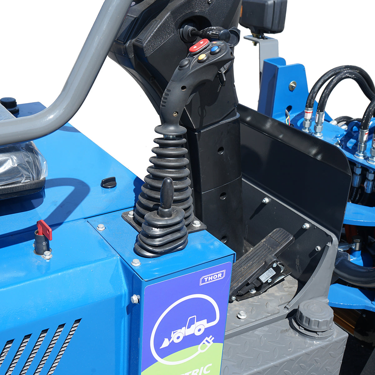 Electric front loader, WOLA 0.4T, 60V, bucket 0.2m3