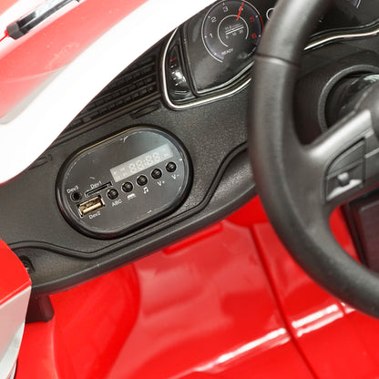 6V/7Ah battery electric car with remote control for kids JJ2066 Audi Q8 red