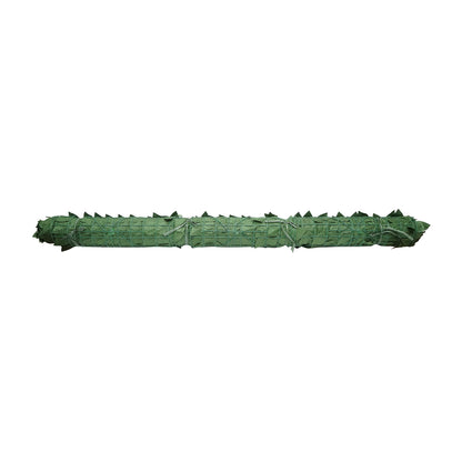 Artificial hedge with green leaves, 1M wide and 5M long.