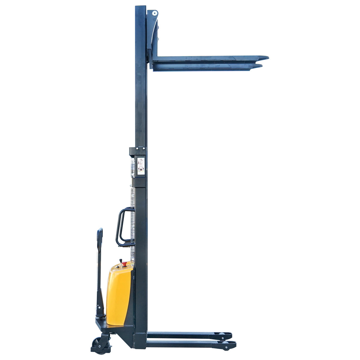 Semi-electric pallet truck with a maximum load of 1.5T, lifting height of 3000mm, forks 1150mm Breckner Germany