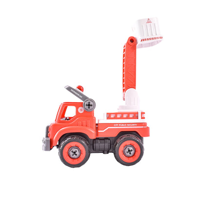 Remote control toy fire truck