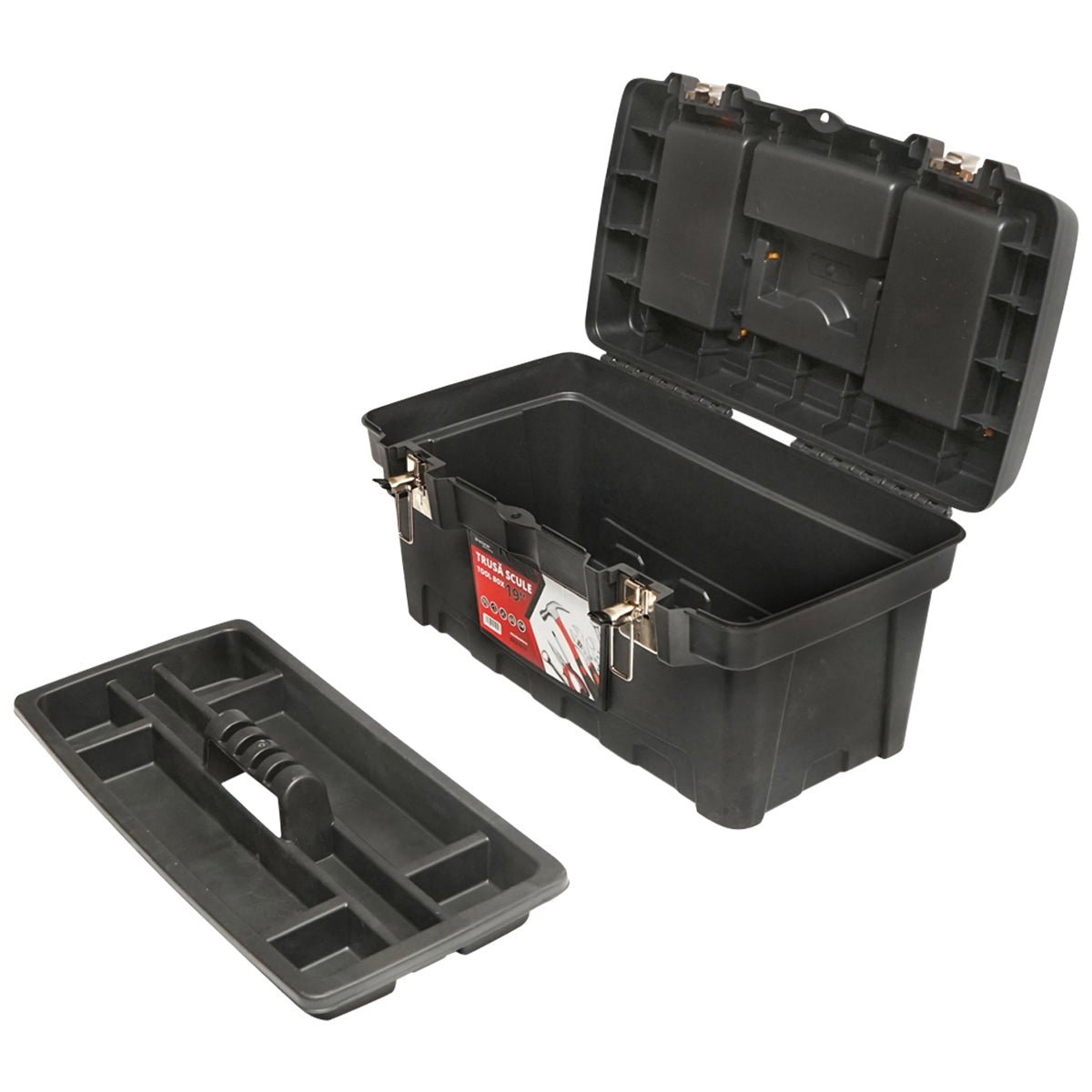 Plastic tool box 490x260x240mm Breckner Germany