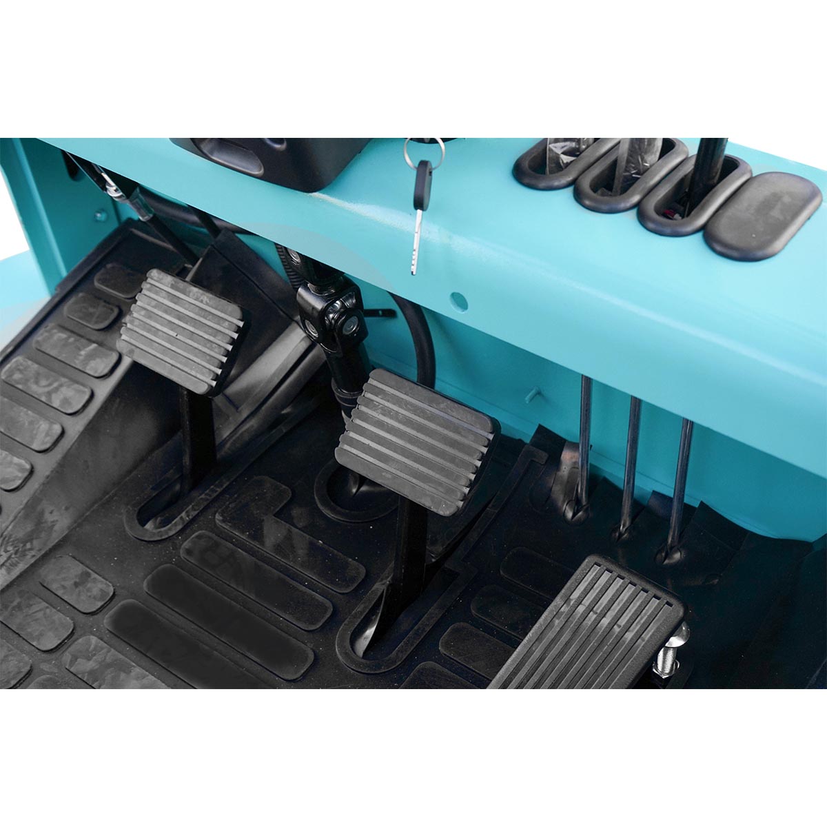 3 Ton Forklift with lateral translation blades 1070mm duplex lift 3m