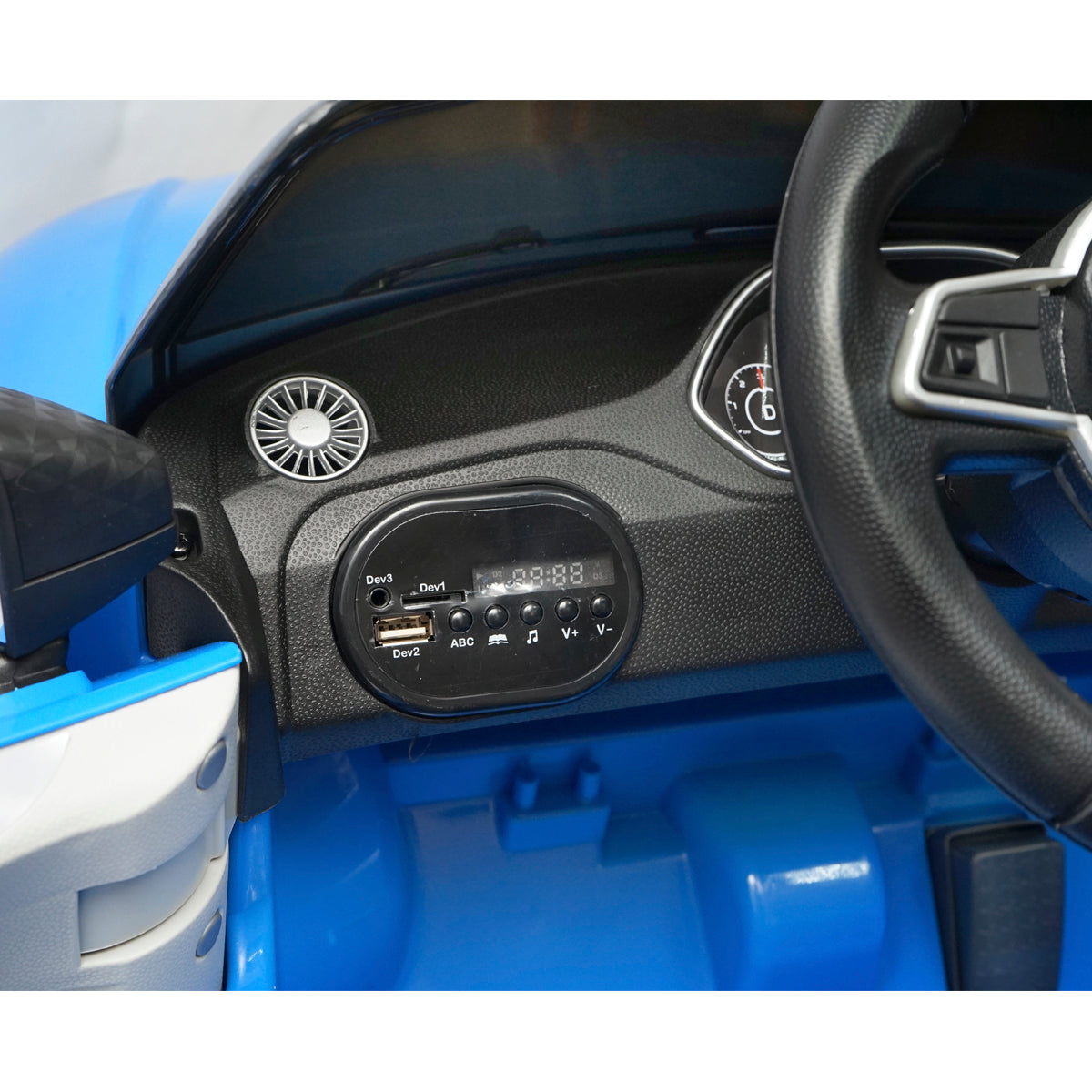 Electric car with 6V/4Ah battery and remote control for kids Audi TT JE1198 blue