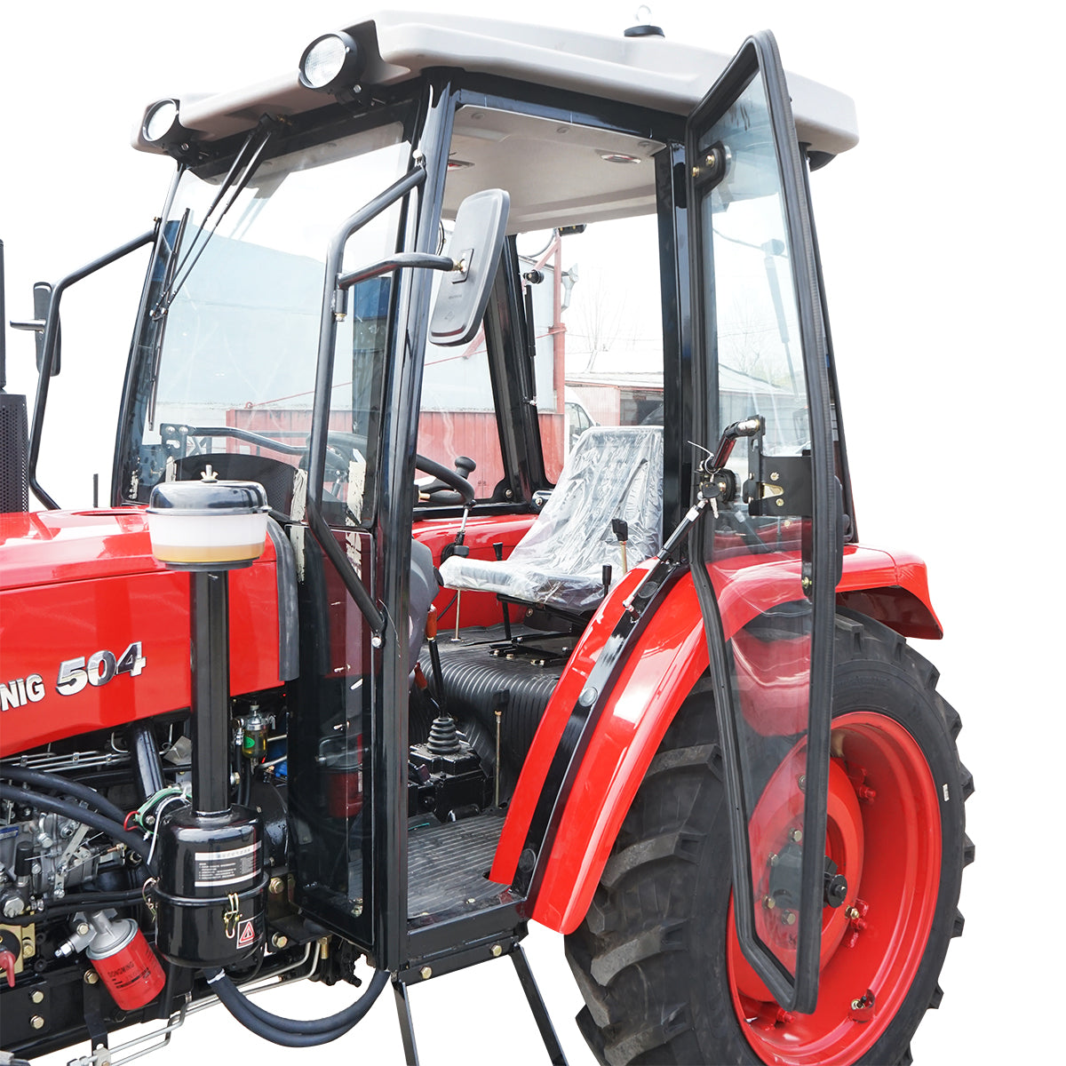 4x4 tractor with cabin, 50HP, wheels 7.50-16/11.2-28 series 504